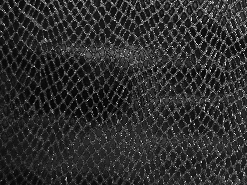 Black Snakeskin Vinyl Film Wrap