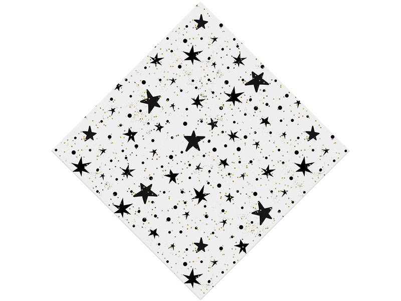 Black Starlight Astrology Vinyl Wrap Pattern