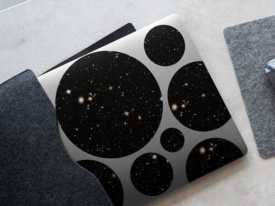 black stars science fiction DIY Laptop Stickers