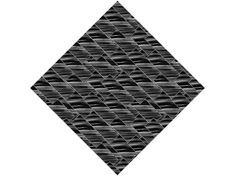 Black Tile Vinyl Wrap Pattern