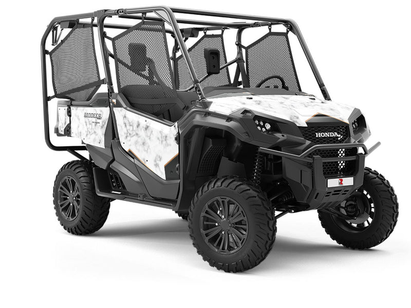 Black Touch Tile Utility Vehicle Vinyl Wrap