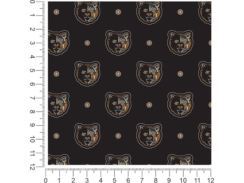 black vengeance animal 1ft x 1ft Craft Sheets