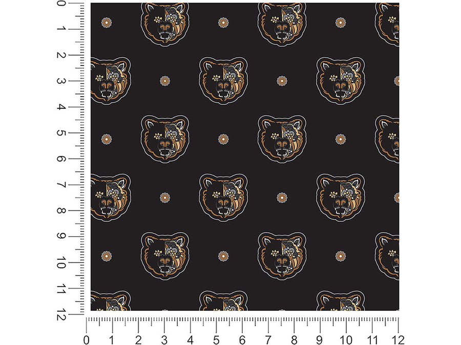 black vengeance animal 1ft x 1ft Craft Sheets