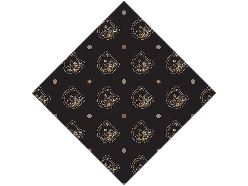 Black Vengeance Animal Vinyl Wrap Pattern