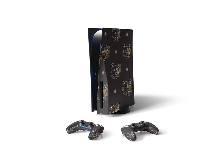 black vengeance animal Sony PS5 DIY Skin