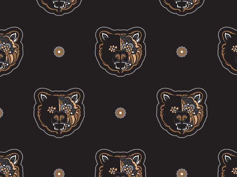Black Vengeance Animal Vinyl Wrap Pattern~Rwraps Series 914 Digitally Printed Vinyl Wrap~0