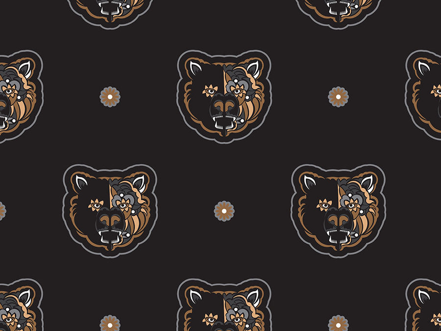 Black Vengeance Animal Vinyl Wrap Pattern~Rwraps Series 914 Digitally Printed Vinyl Wrap~0