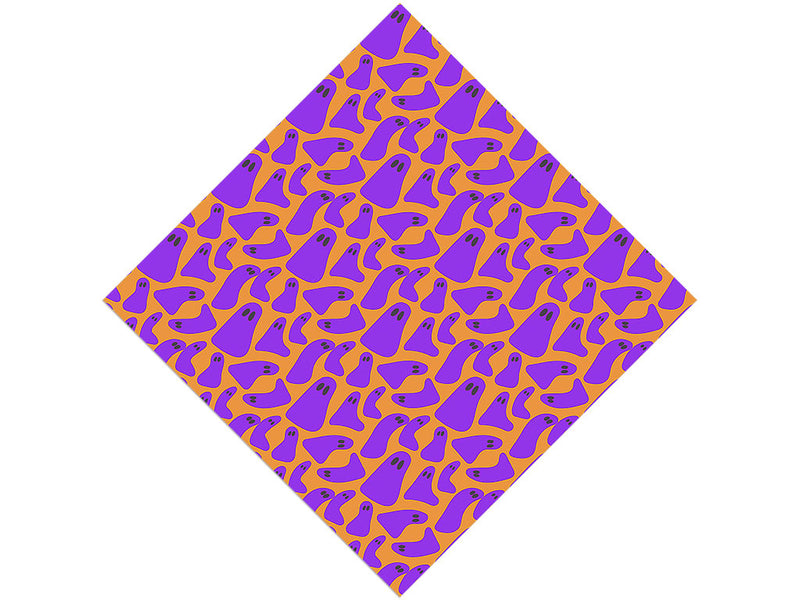 Blacklight Spirits Halloween Vinyl Wrap Pattern