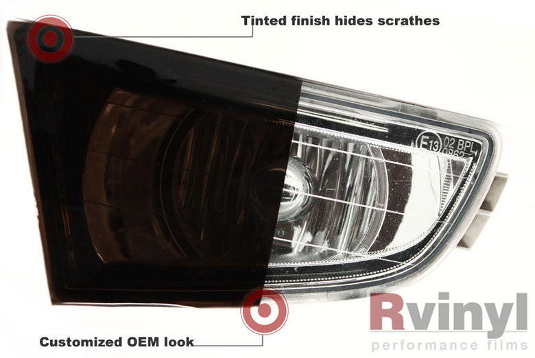 Blackout Tinted Headlight Film Wraps