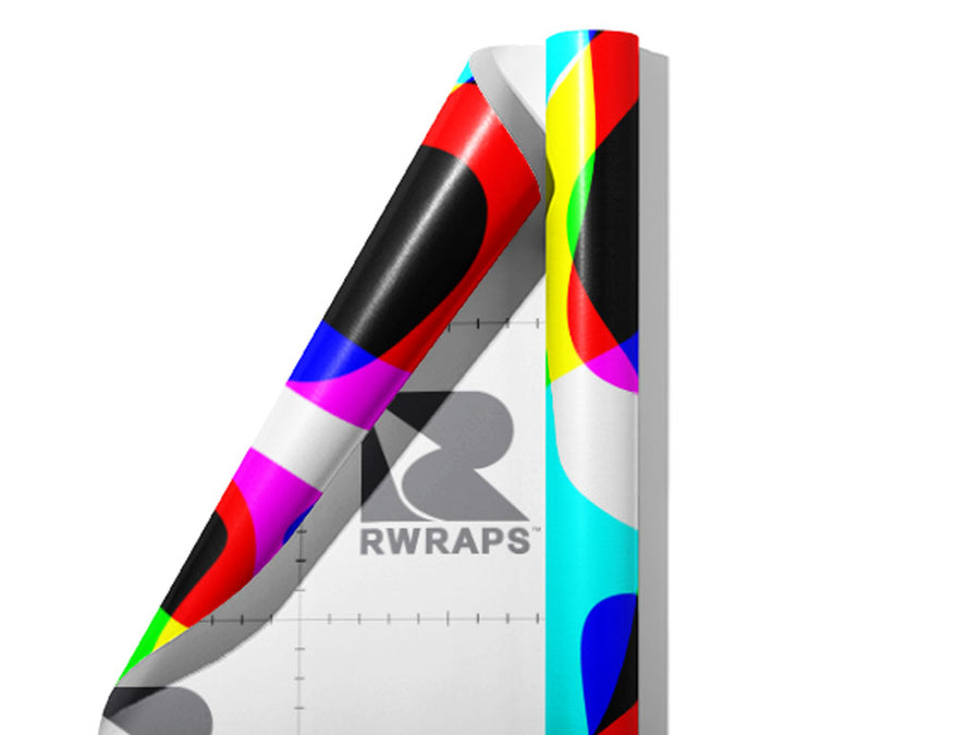 Blade Runner Retro Wrap Film Sheets~Rwraps Series 914 Blade Runner Retro Scrolled Sheet~3