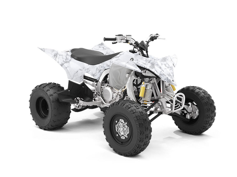 Blanco Carrara-White Marble ATV Wrapping Vinyl