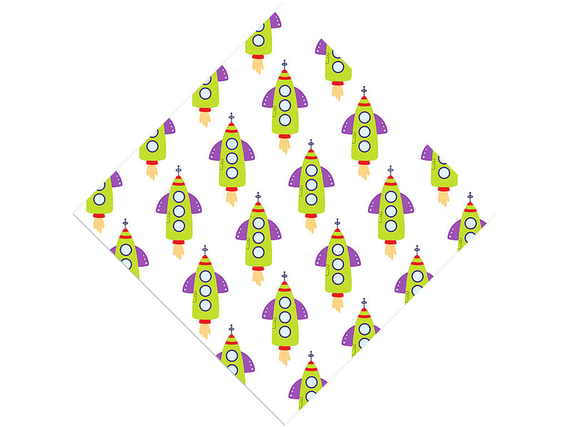 Blast Off Toy Room Vinyl Wrap Pattern