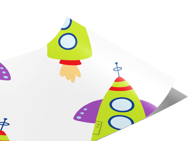 Blast Off Toy Room Vinyl Wraps~Rwraps Series 914 Digitally Printed Vinyl Wrap~0