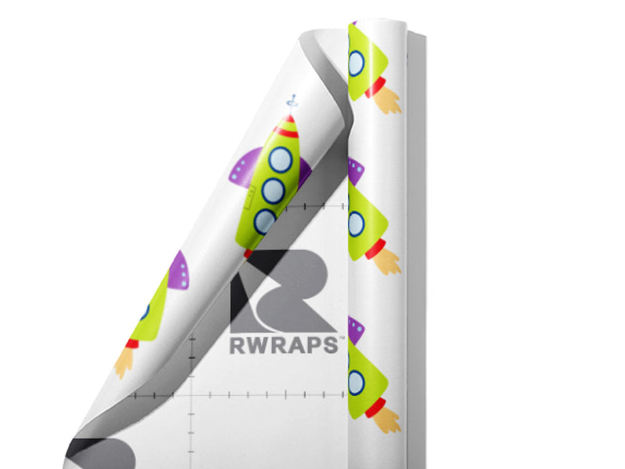 Blast Off Toy Room Wrap Film Sheets~Rwraps Series 914 Blast Off Toy Room Scrolled Sheet~3