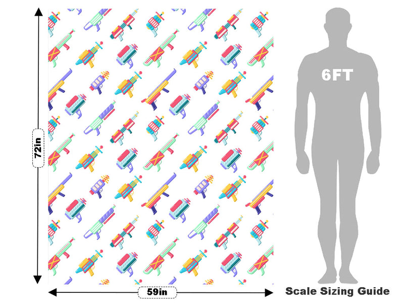 Blasters Full Science Fiction Vehicle Wrap Scale~Rwraps Series 914 Blasters Full Science Fiction Measurements~1