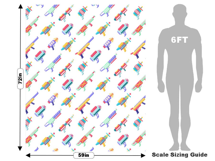 Blasters Full Science Fiction Vehicle Wrap Scale~Rwraps Series 914 Blasters Full Science Fiction Measurements~1