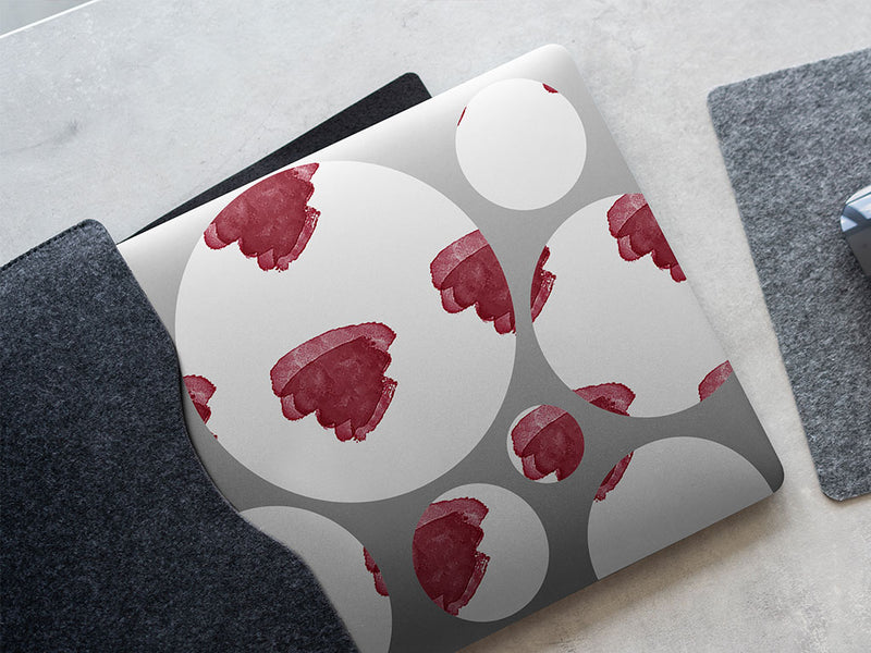 bleeding gums watercolor DIY Laptop Stickers