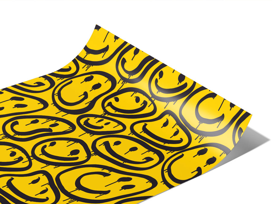 Bleeding Smiles Graffiti Vinyl Wraps~Rwraps Series 914 Digitally Printed Vinyl Wrap~1