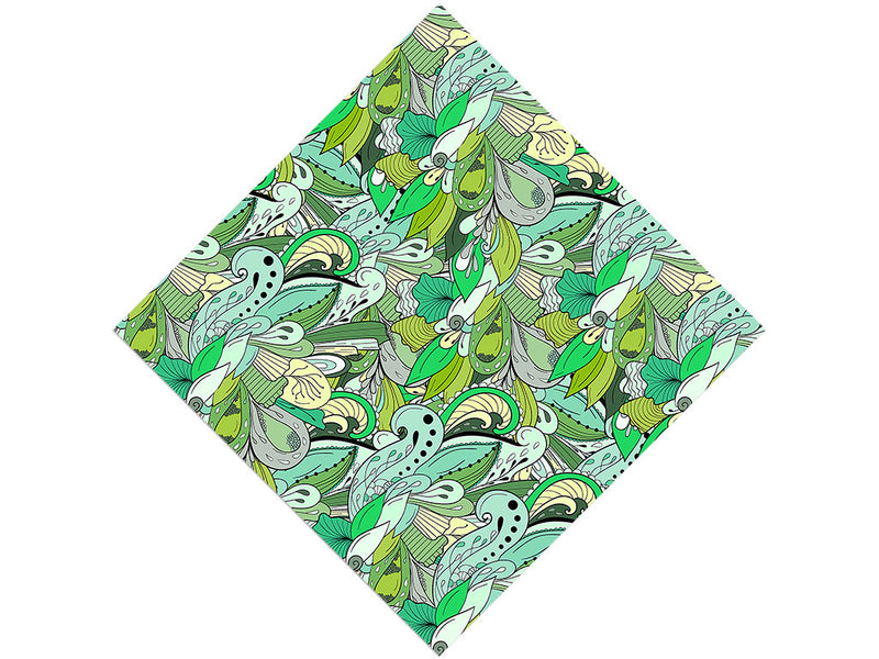 Blessed Island Floral Vinyl Wrap Pattern