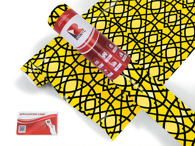 blinding star art deco Craft Vinyl Roll