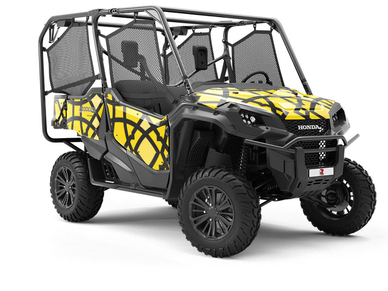 Blinding Star Art Deco Utility Vehicle Vinyl Wrap