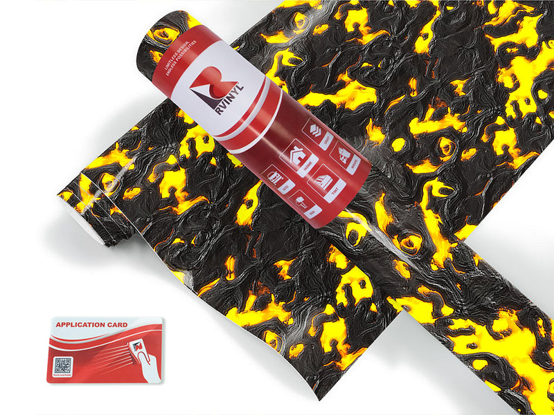 blistering hell lava Craft Vinyl Roll