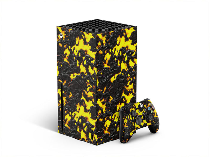 blistering hell lava XBOX DIY Decal