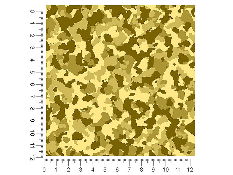 blonde cover camouflage 1ft x 1ft Craft Sheets