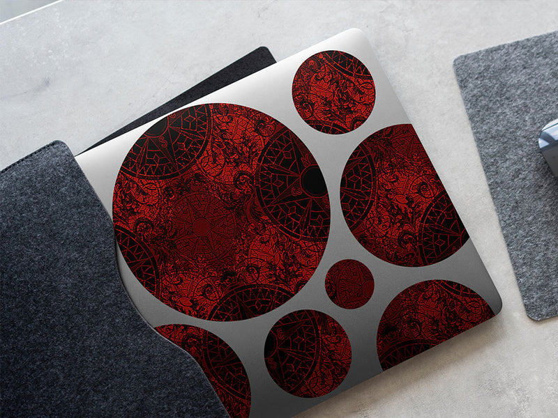blood compass horror DIY Laptop Stickers