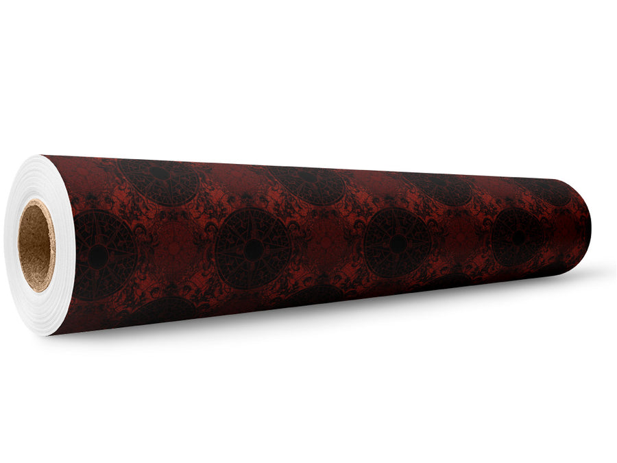 Blood Compass Mystic Wrap Film Wholesale Roll~Rwraps Series 914 Digitally Printed Vinyl Roll~5