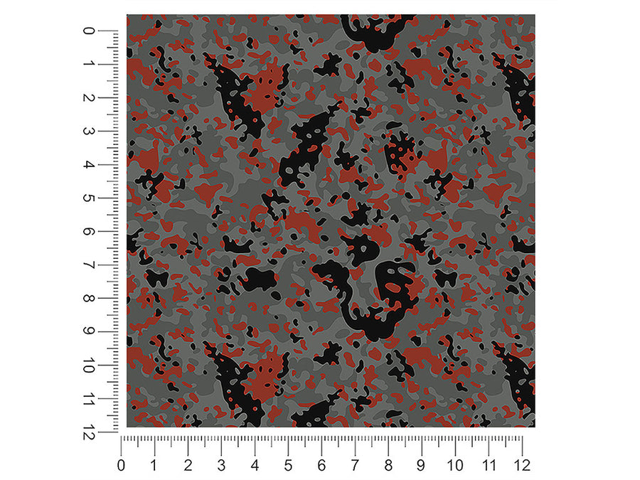 blood flecktarn camouflage 1ft x 1ft Craft Sheets