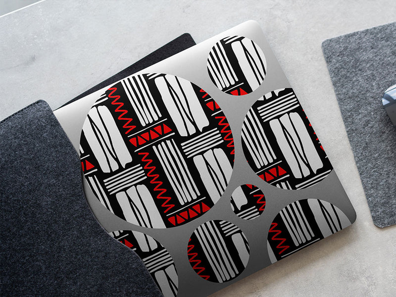 blood legion abstract geometric DIY Laptop Stickers