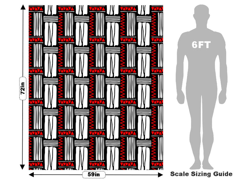 Blood Legion Abstract Vehicle Wrap Scale~Rwraps Series 914 Blood Legion Abstract Measurements~1