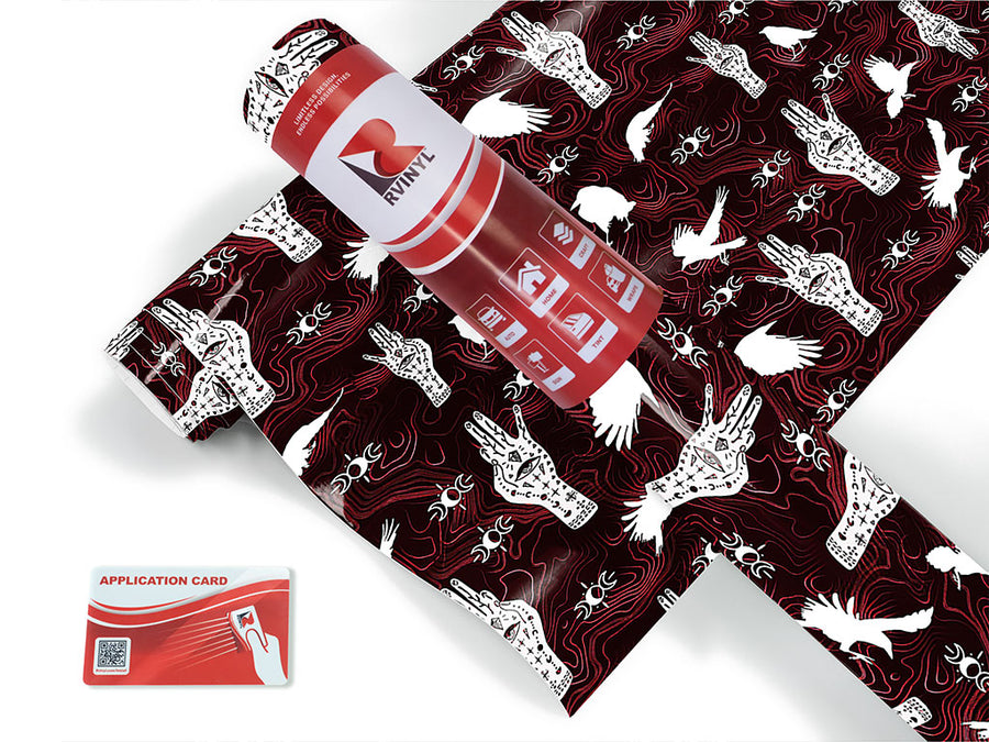 blood palmistry horror Craft Vinyl Roll