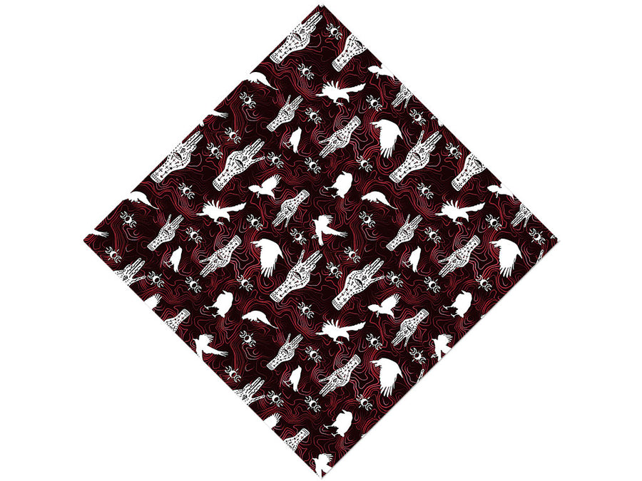 Blood Palmistry Horror Vinyl Wrap Pattern