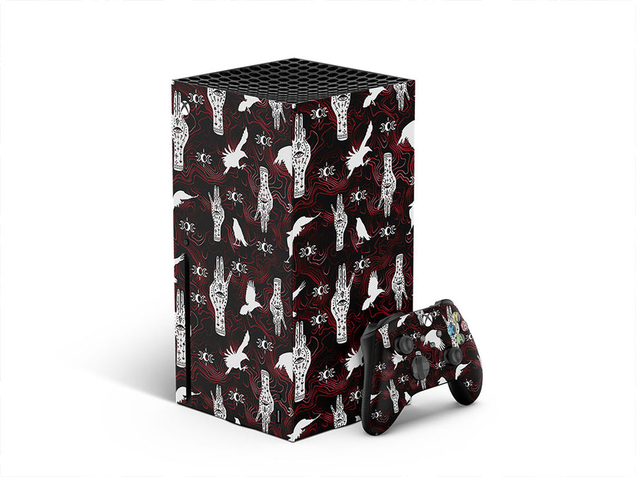 blood palmistry horror XBOX DIY Decal