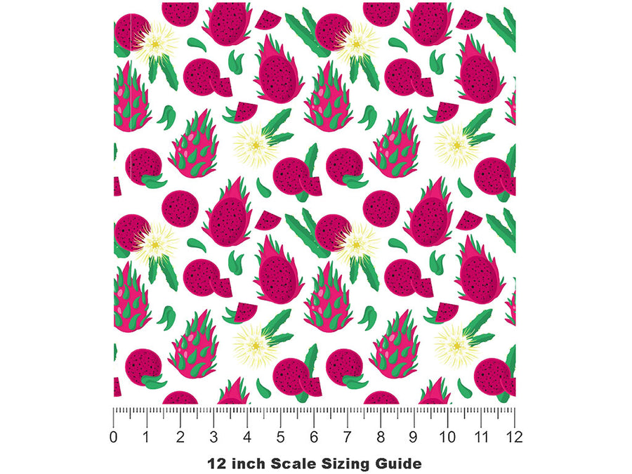 Bloody Mary Fruit Vinyl Film Pattern Size 12 inch Scale~Rwraps Bloody Mary Fruit Sizing Chart~2