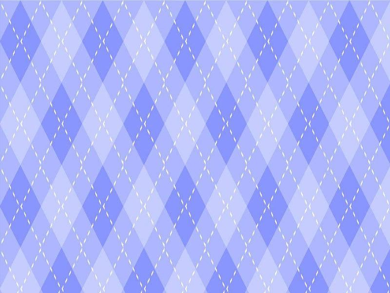 Blooming Periwinkle Argyle Vinyl Wrap Pattern~Rwraps Series 914 Digitally Printed Vinyl Wrap~0