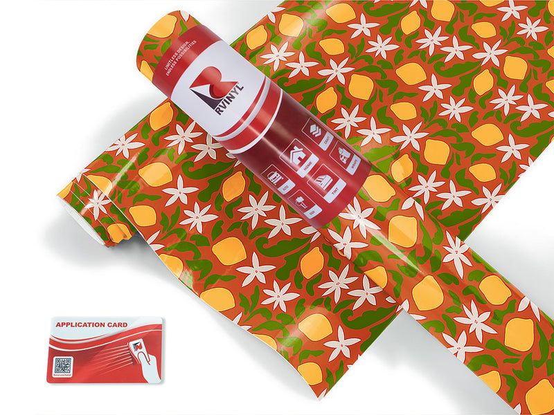 blossoming fruits fruit Craft Vinyl Roll