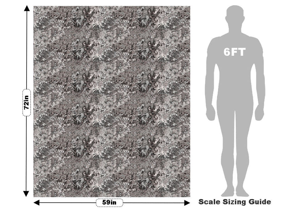 Blotted Cement Rust Vehicle Wrap Scale~Rwraps Series 914 Blotted Cement Rust Measurements~2