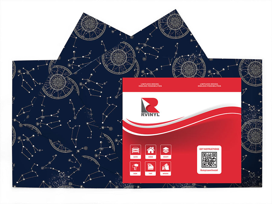 blue aeons astrology Craft Vinyl Sheet Pack