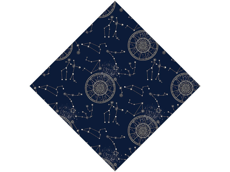 Blue Aeons Astrology Vinyl Wrap Pattern
