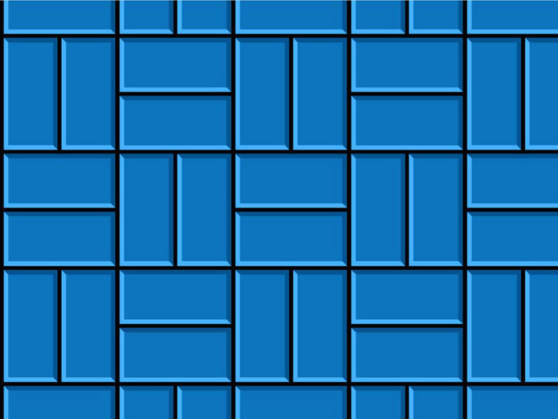 Blue Brick Vinyl Wrap Pattern~Rwraps Series 914 Digitally Printed Vinyl Wrap~0