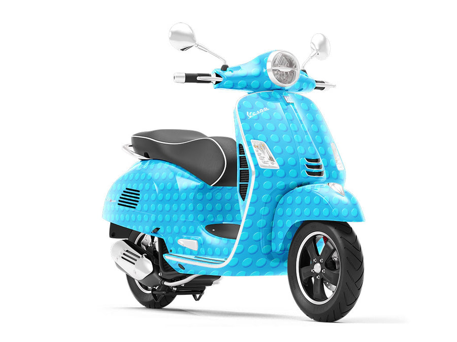Blue Brick Toy Room Vespa Scooter Wrap Film