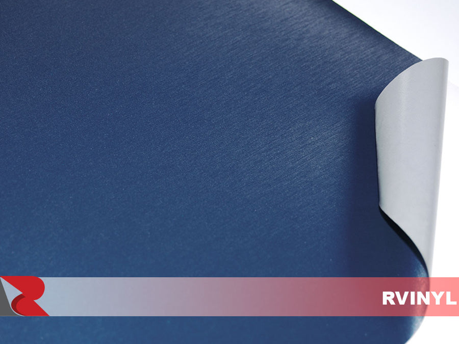 Blue Brushed Aluminum Craft Film