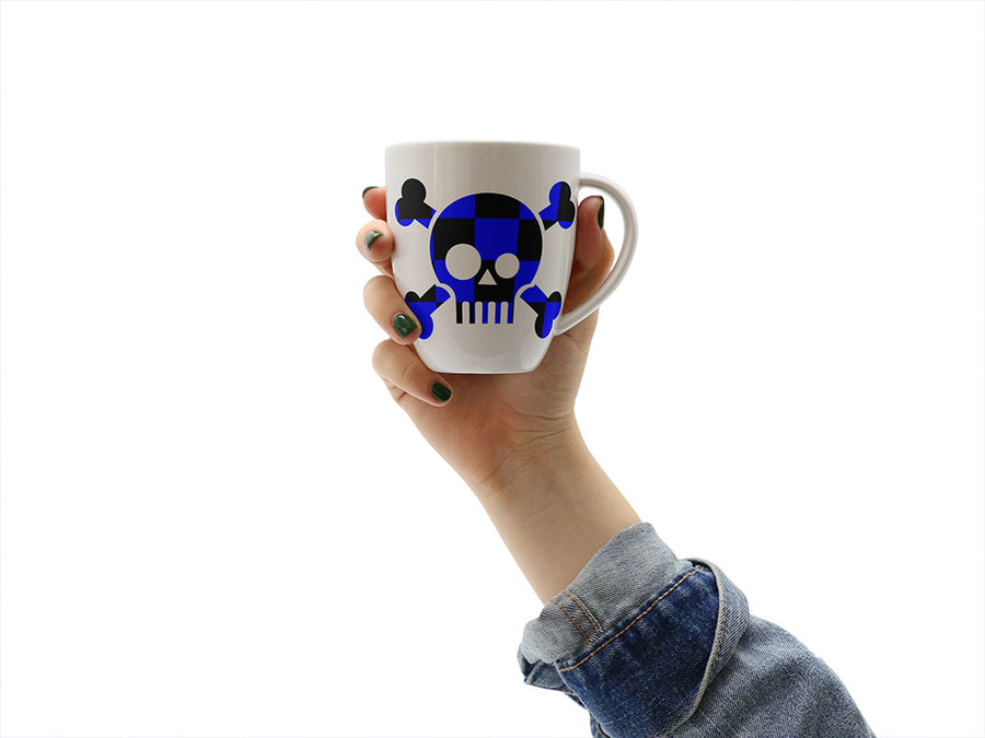 blue checkered DIY Vinyl Decals