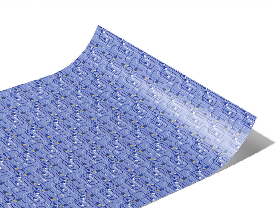 Blue Cords Technology Vinyl Wraps~Rwraps Series 914 Digitally Printed Vinyl Wrap~1