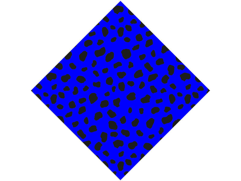 Blue Dalmation Vinyl Wrap Pattern