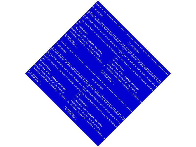 Blue Death Technology Vinyl Wrap Pattern~Rwraps Series 914 Digitally Printed Vinyl Wrap~0