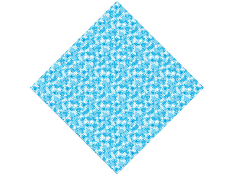 Blue Eyes Pixel Vinyl Wrap Pattern